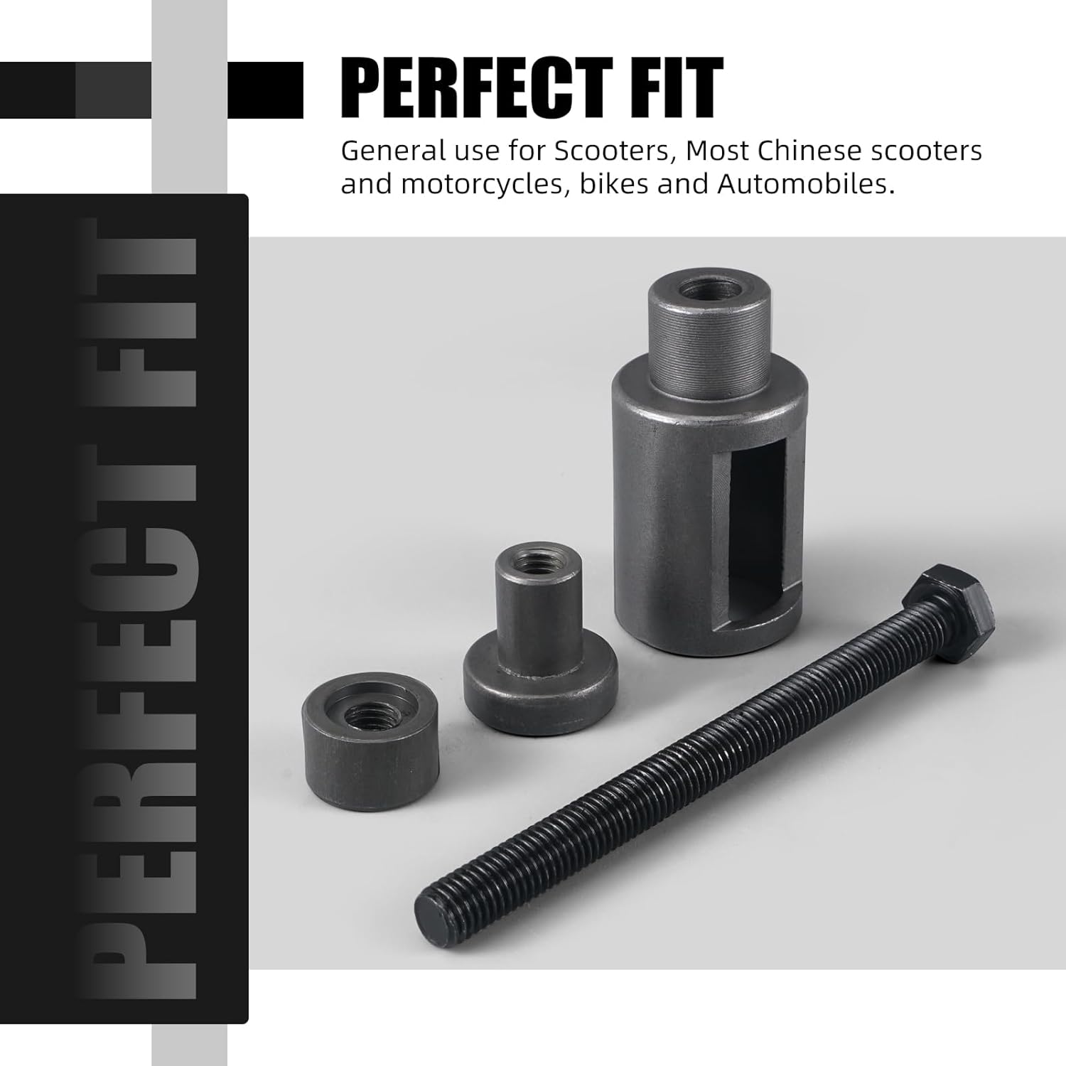 Nicecnc Universal M10 Engine Bushing Remover Puller Tool Kit For Most GY6 50cc 125 150cc Scooters