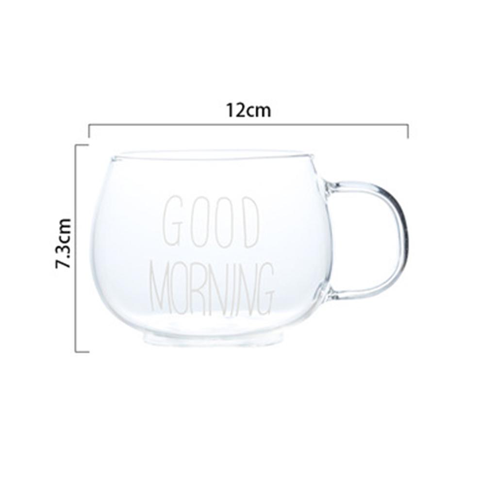 Buy Premium Glass Coffee Cups High Borosilicate for Latte Cappuccino