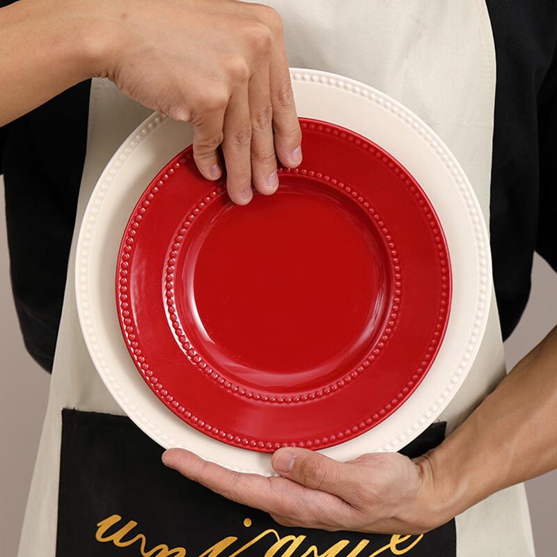 Ruhan Embossed Ceramic Soup Bowl