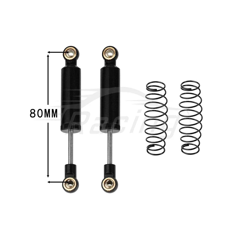 RC Car Built-in Spring 70/80/90/100/110mm Shock Absorber Damper For 1/10 RC Crawler Axial SCX10 II RBX10 Wraith TRX4 MST Redcat