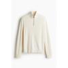 H M sliM Fit Sweater creaM