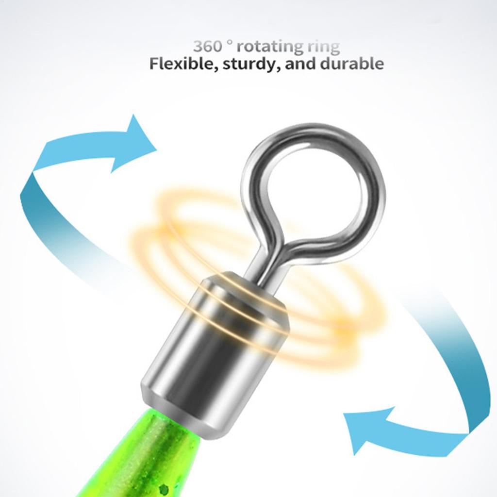 Luminous Squid Jig Hooks Kit 1pcs Glow Squid Jigs Saltwater Fluorescent Fishing Cuttlefish Sleeve Squid Jig Baits Night Lures