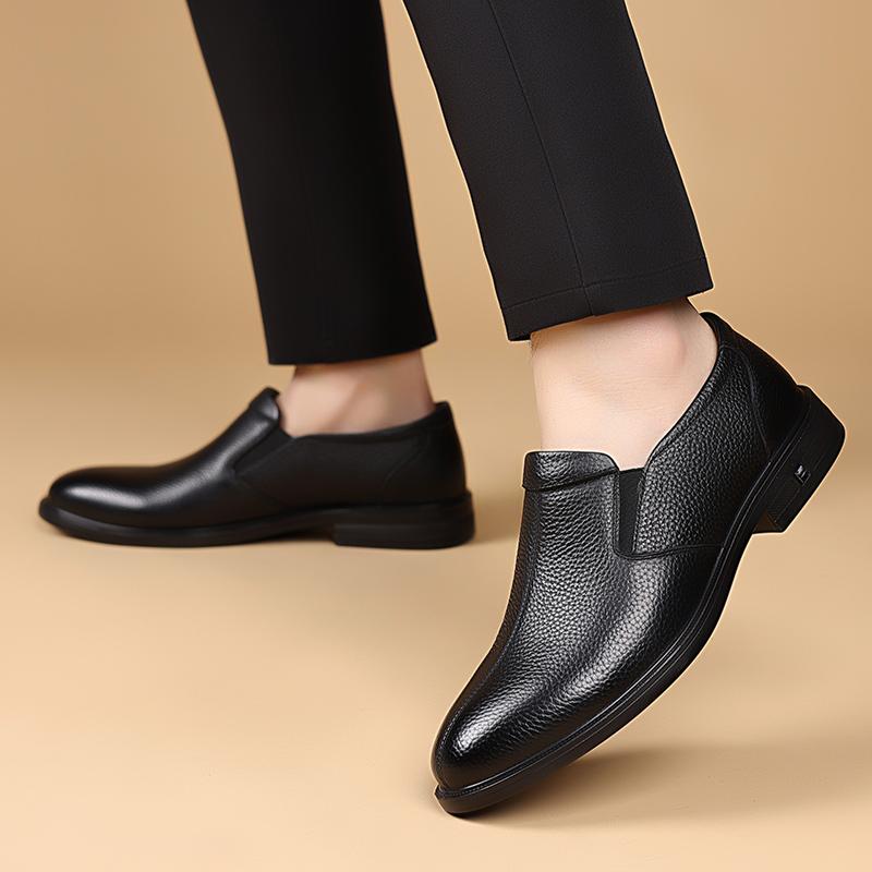 Fashion Hot Selling Adult Business Leather Shoes Minimalist and Comfortable Flat Bottomed Retro Style Work and Party Adult Fashion