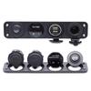 4 In 1 Car Charging Inline Four Hole Car Charging Pressure Mother Seat Switch