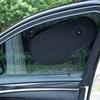 Verstellbarer Auto-Seitenscheiben-Sonnenschutz Faltbarer UV-Blocker für SUV/LKW Wärmeisolierung Klare Sicht Einfache Installation Universelle Passform