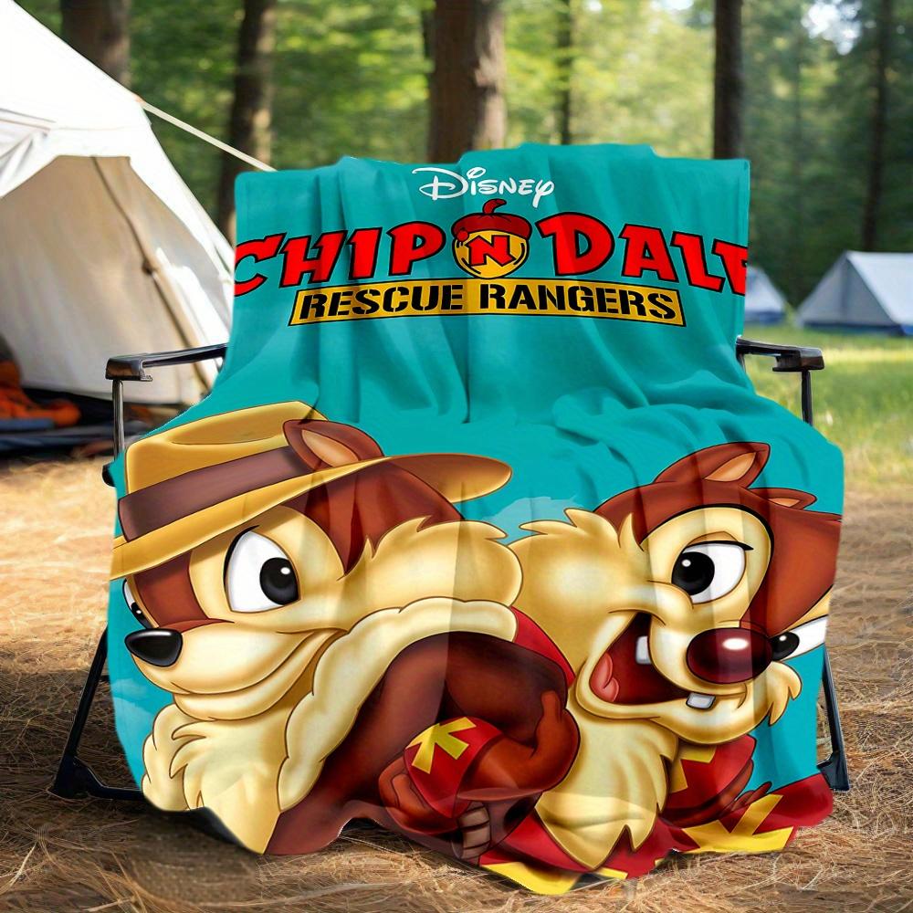 1pc, Rescue Chip 'n Dale Blanket Soft Warm Throw Blankets for Room Decor, Birthday Gift