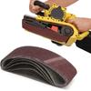 5PCS New Clamping Belt Metalworking Grit Paper Sanding Belts File Sander Belts Sandpaper