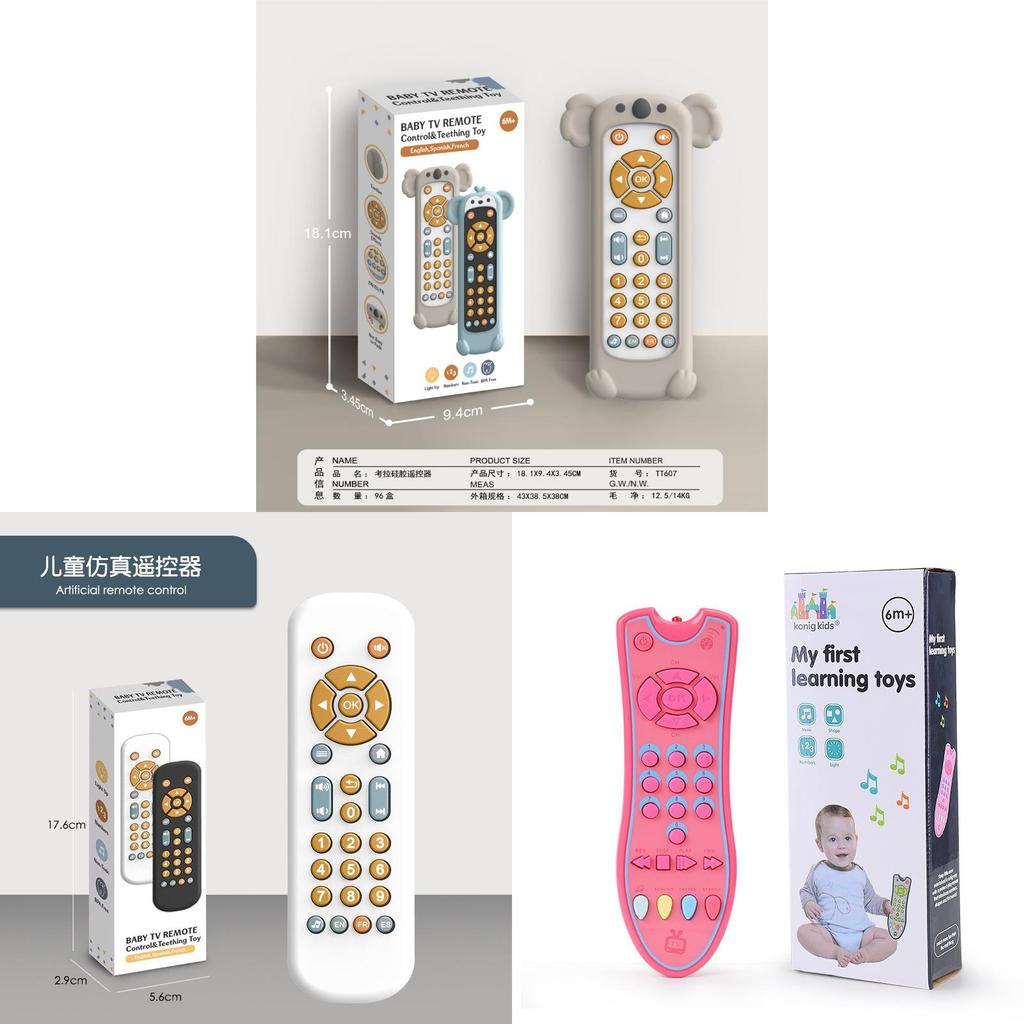 Childrens Educational Toy Remote Control With Music Sound For Early Learning Development