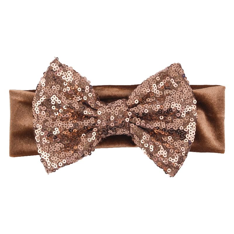 Baby Soft 5" Hair Bow Headband Kids Girls Velvet Headwrap Turband Toddler Photo Pro DIY Hair Accessories