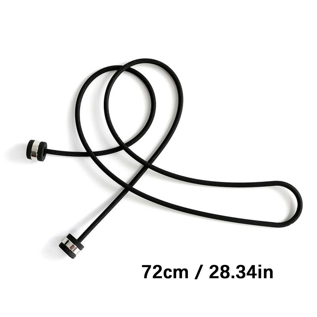 Detachable Magnetic Safety Lanyard for Wireless Earbuds Universal Compatibility Ergonomic Wear Design