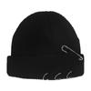 Winter Warm Knitted Cap Thick Ski Hats Fashion Slouchy Bonnet  for Men Women