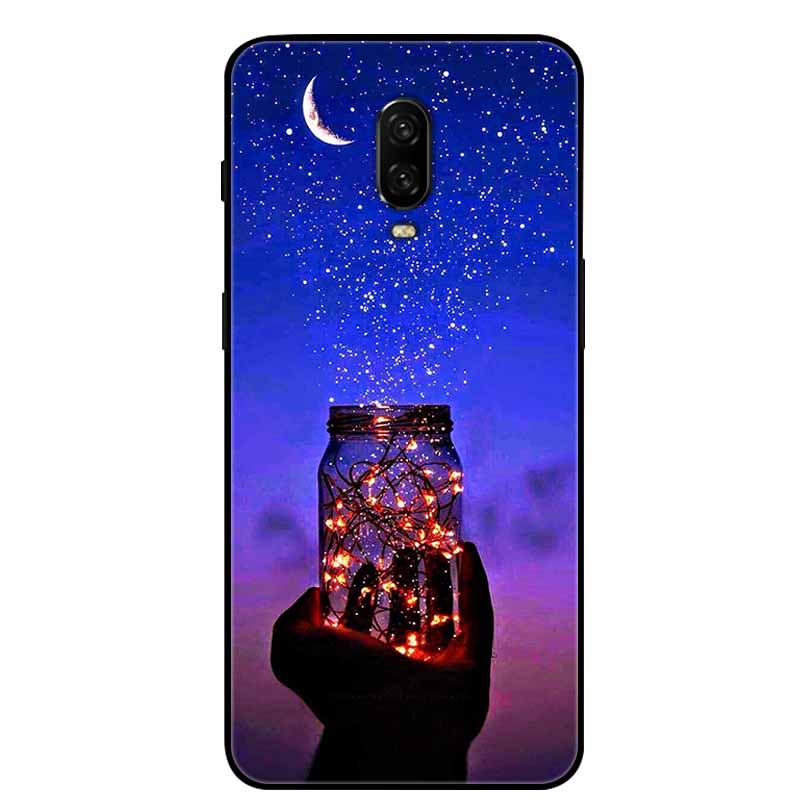 For Oneplus 6T Case Silicone Lovely TPU Soft Phone Cover for One Plus 6 6T Protective Back Shells oneplus6T Cute Cats Funda Capa