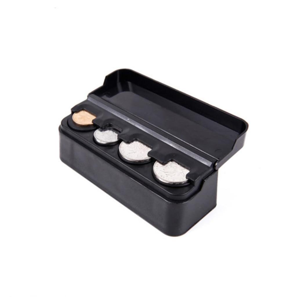 NUOBESTY Car Replacement Box Car Coin Storage Box Money Change Car Organizer