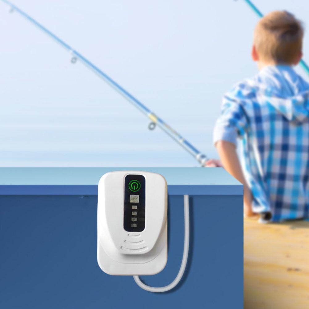 1 bomba de oxígeno portátil USB, compresor de oxígeno, bomba de aire recargable, accesorios para acuario, pecera, pesca al aire libre, generador de burbujas