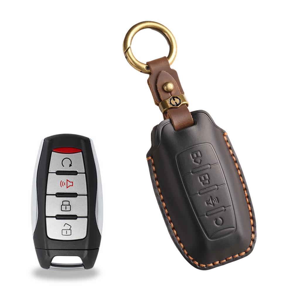 Retro Key Set Is Suitable for Haval H6S H9 M6 First Love Big Dog Great Wall Cannon First Love Handmade Leather Key Bag