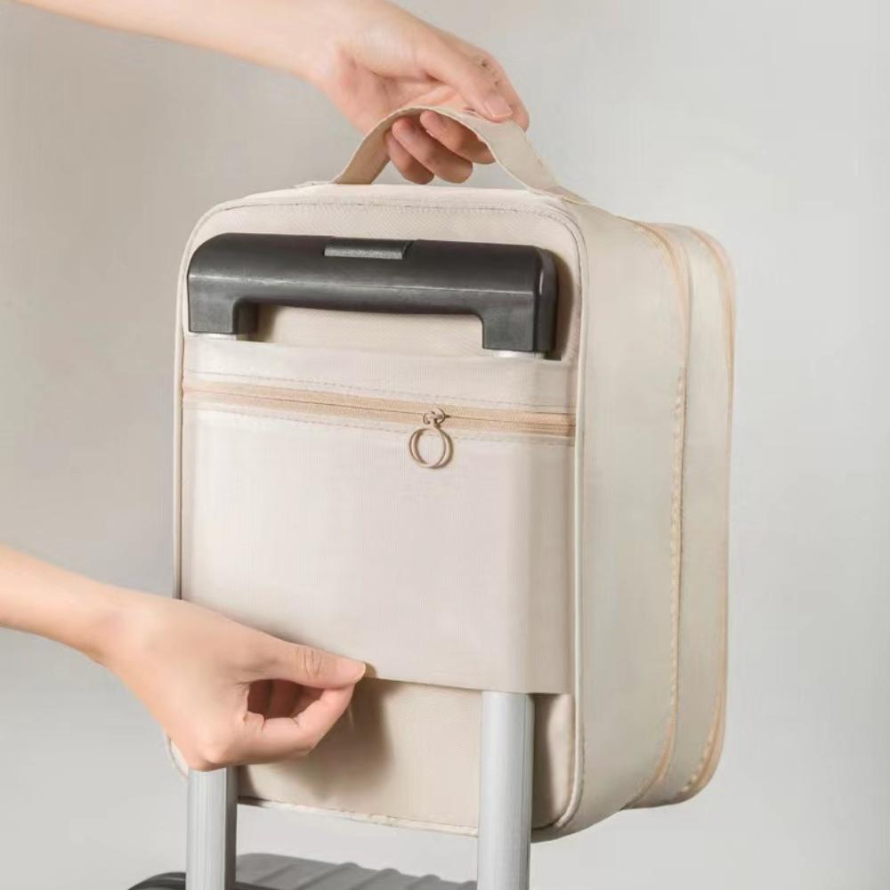 Polyester Travel Storage Box 3 Layers Shoe Sorting Pouch Suitcases Duffle Tote Bag  for Men Ladies