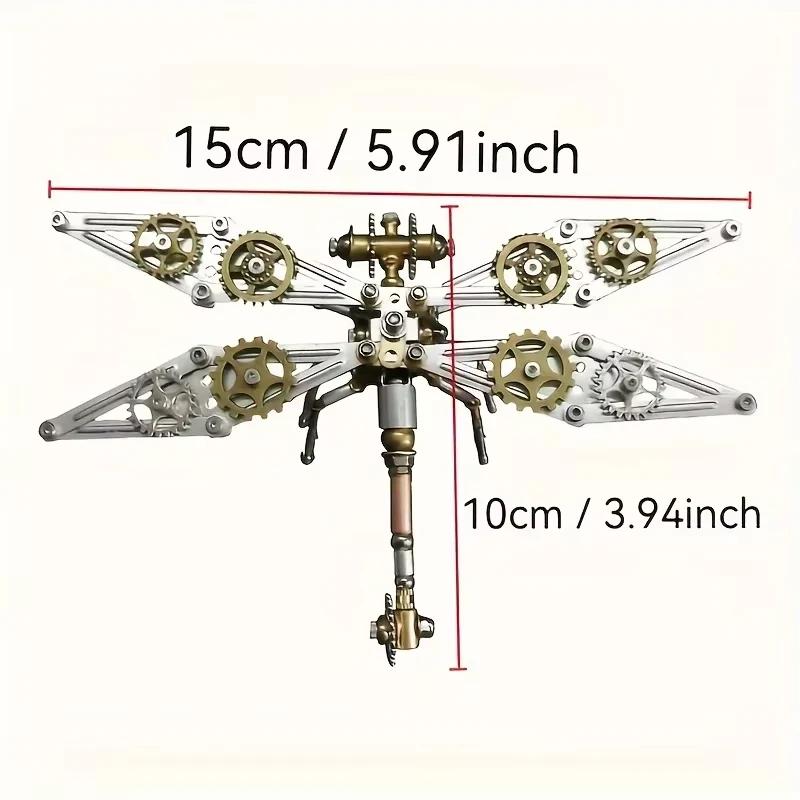 Insect Bee Brass Puzzle Steampunk Ant Metal Model Puzzle DIY Craft Kit Great Gifts Teens and Adults Personalized Ornament