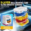 Novelty Fun 3D Maze Ball Interactive Puzzle Roller Cube STEM Learning Toy for Kids Teens Stress Cognitive Skill Game
