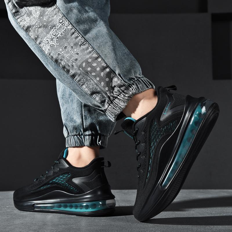 Męska poduszka powietrzna w rozmiarze Plus Casual Max Sportowe buty do biegania Tenisowe tenisówki