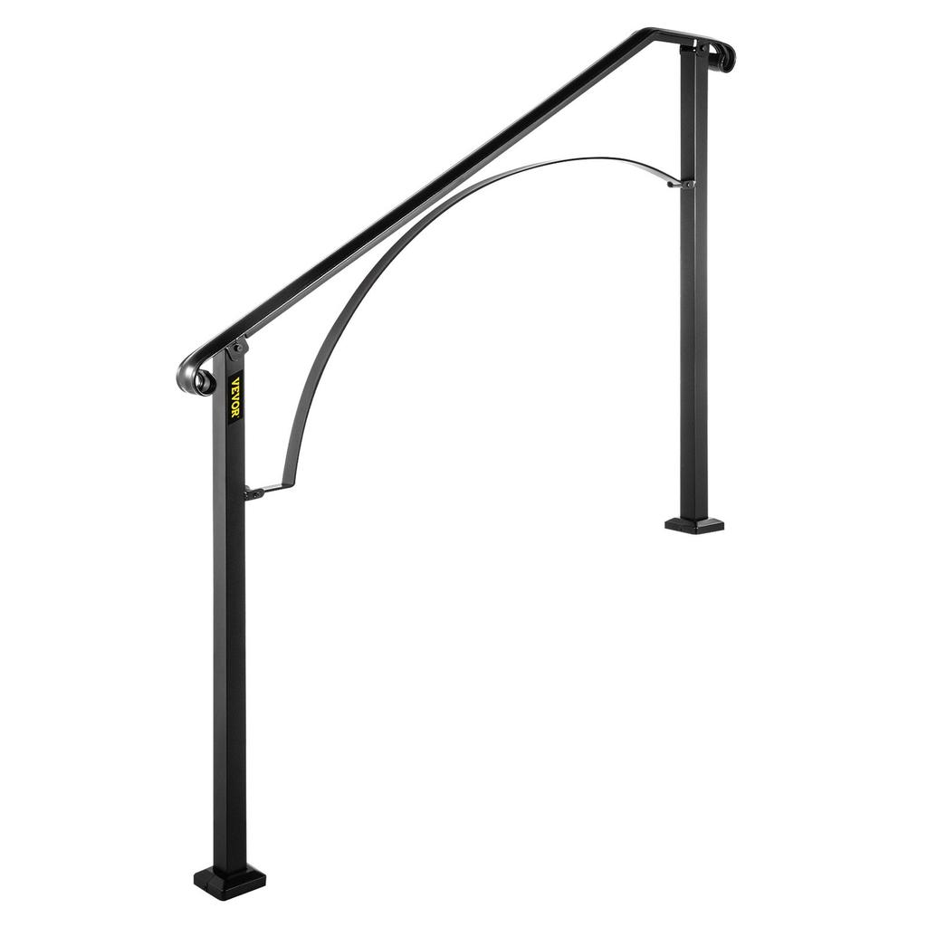 Handrail Arch #3 Fits 3 or 4 Steps Matte Black