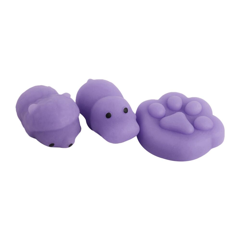 20Pcs  Squeeze Toy Squishy Mochi Soft Release Stress Toys Kawaii Animal Squishy Decompression Toys Seal Octopus Rabbit #N20