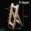 Japanese Bayonet Wooden Knife Rest Wooden Holder Swinging Knife Rack Wooden Shelf Willow Knife Sushi Chef Tool Sushi Maker