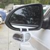 Car Rearview Mirror Assist Small Mirror 360 Degrees Wheel Blind Area Mirror Round Frame Convex Blind Spot Mirror Car Accessories