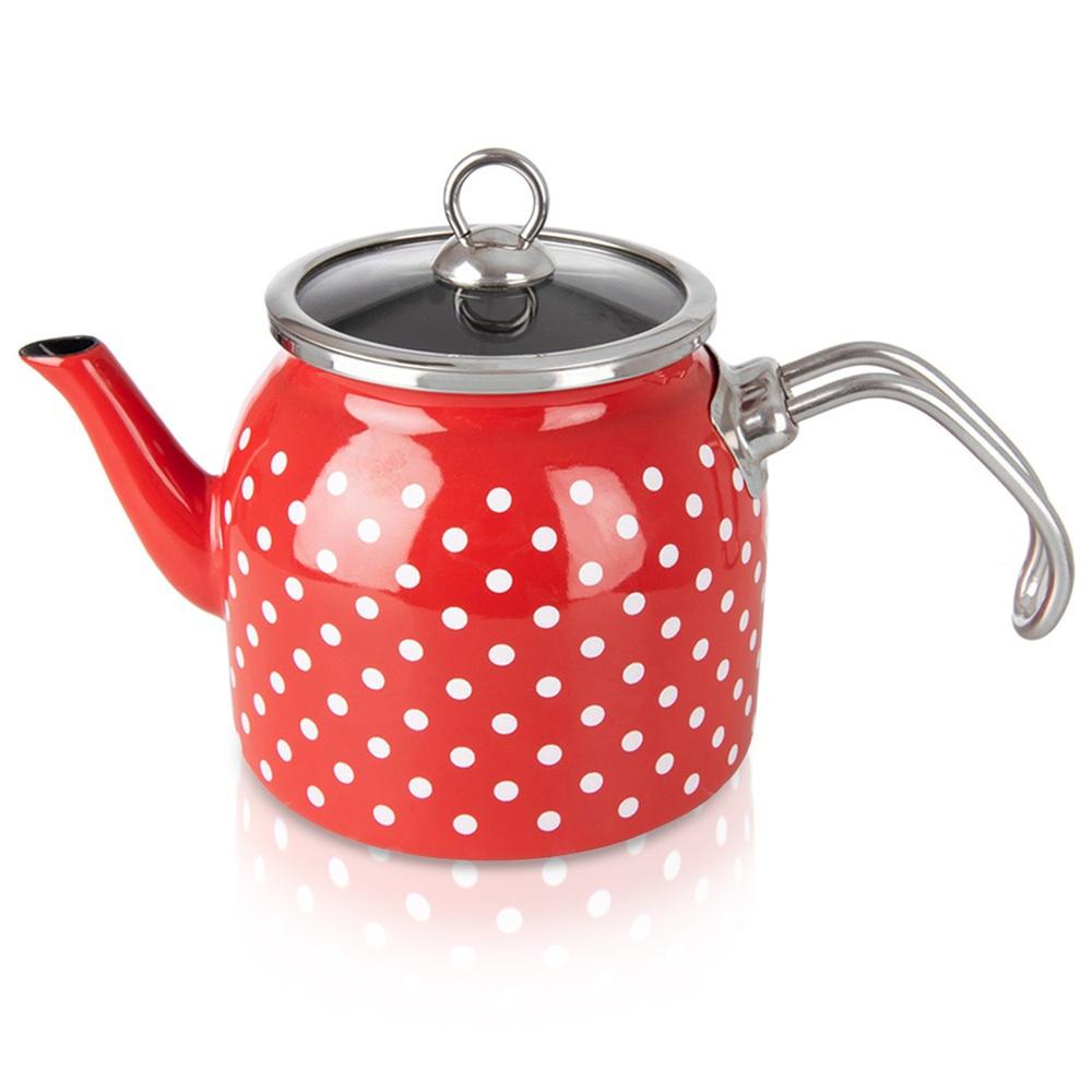 TECKA Emaille-Wasserkocher 1,1 l