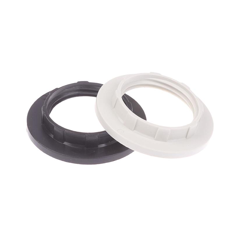 Light Socket Rings 10Pcs E14 E27 Threaded Lamp Socket Rings Pack E12 E26 Lock Lamp Shade Rings For Standard Base Lamp Holder