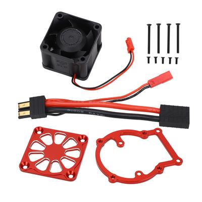 RC Cooling Fan Aluminium Alloy 21000 Rpm RC Motor Heatsink for TRAXXAS 1 8 4WD SLEDGE 8‑12V