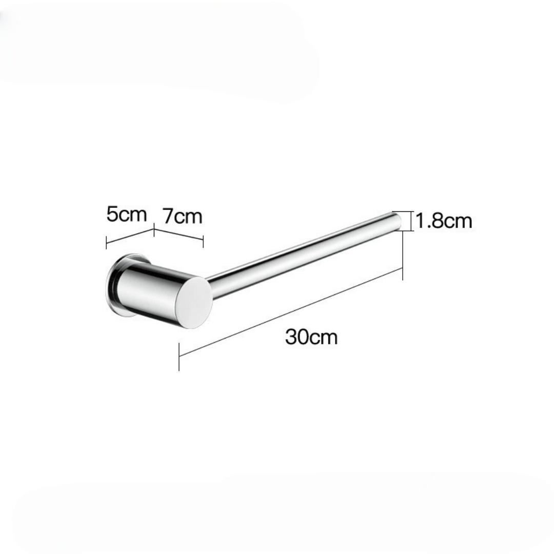 

Grey Towel Hanger Wall Mounted Brass Brushed Gold Towel Bar Black Bathroom Towel Holder Brass Towel Rail Brief Towel Holder