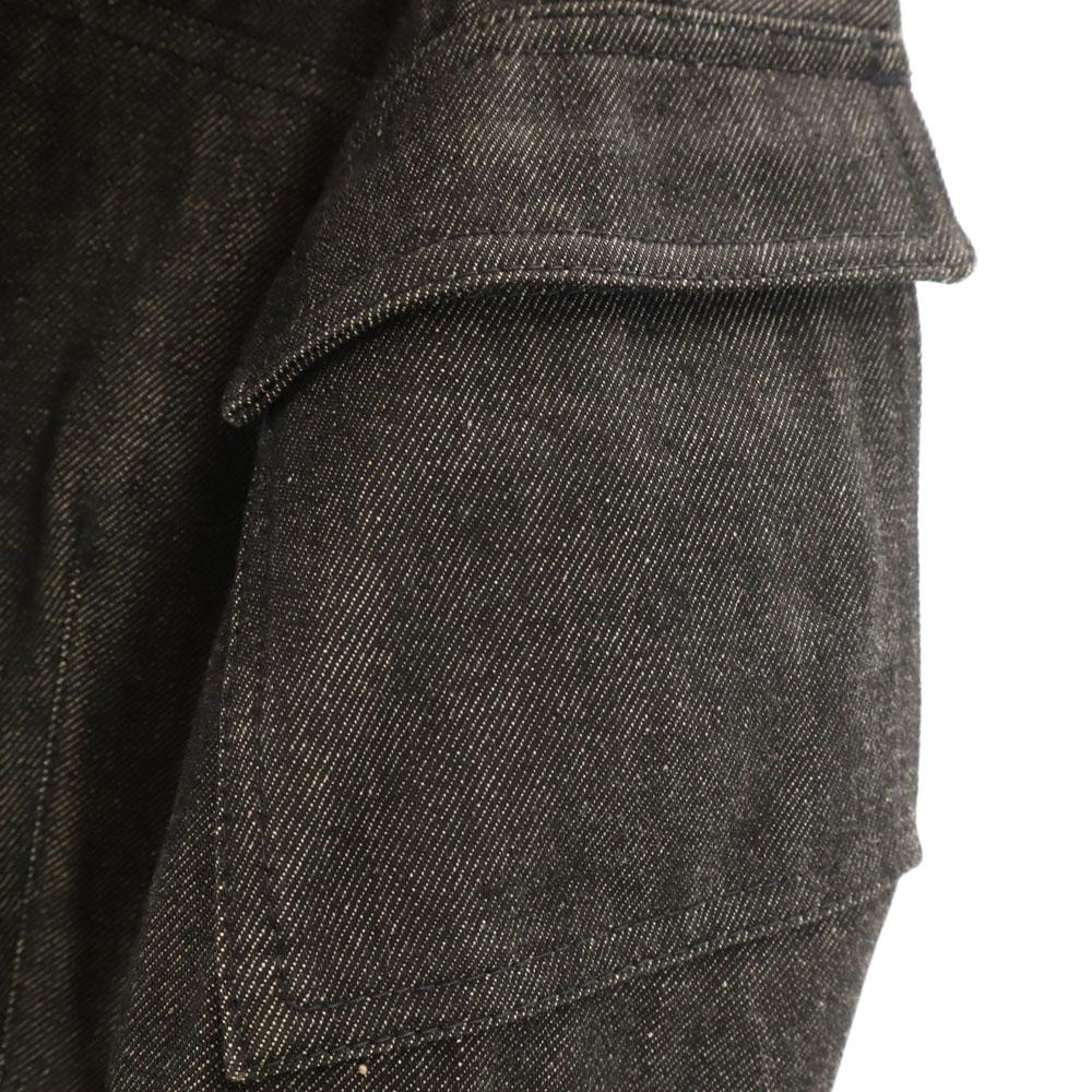 Gucci Made In Italy Denim Jacket 38 Black Women Used