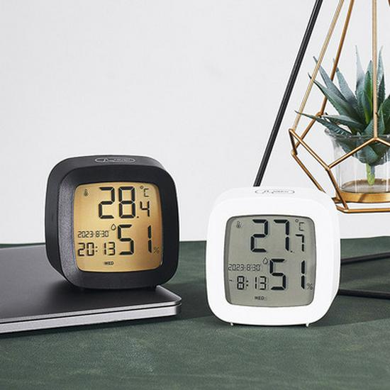 9-inch Multifunctional LED Clock with Multiple Alarms - Model 2802