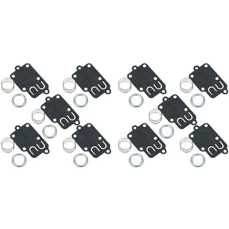 ABWR-10SET Диафрагма карбюратора для Briggs Stratton 270026 502 Измерительные части Прикрепляемая прокладка Диафрагма Ремонт Запчасти карбюратора