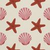 Outdoor Decorative Fabrics Oxford - Motif Shell and Starfish