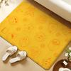Anime Pixel Image Floor Mat Soft Flannel Rug Non-Slip Absorbent Mat For Bathroom Bedroom Home Decor
