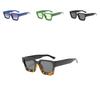 Mens Retro Square Frame Sunglasses With Uv400 Protection For Outdoor Activities And Driving