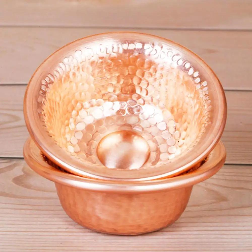 

Anti-deformed Water Offering Bowl Copper Holy Water Bowl Water Supply Bowl Home s Gift Diameter 7cm