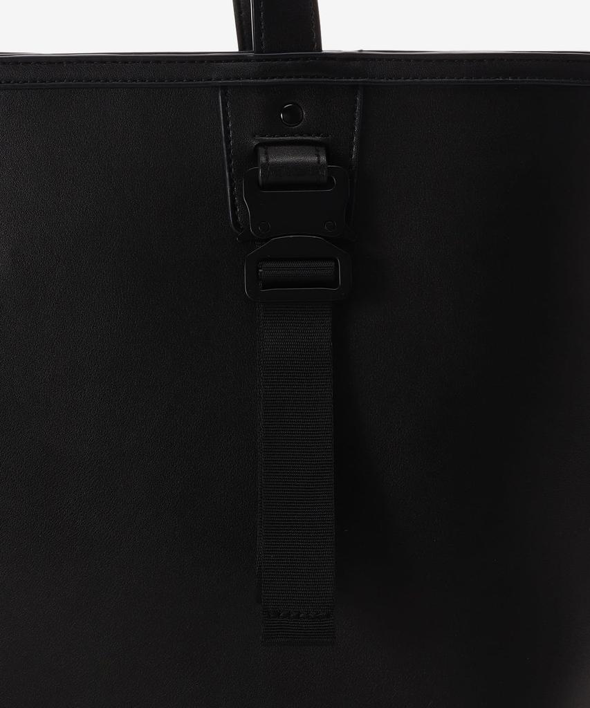 Kings by Samantha Thavasa Men's Lightweight Synthetic Leather Tote Bag with Jacket Hanging Attachment, Large Capacity, Business Style,