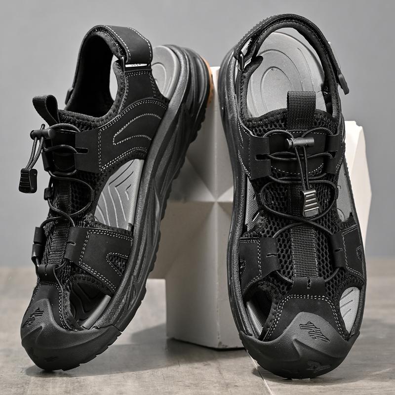 Fashion New Male Shoes Men Sandals Summer Men's Shoes Beach Sandals Man Fashion Outdoor Casual Sneakers Lightweight Sandals Size 38-45