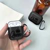 Queens Crown Pattern Case For Airpods 1 2 Pro3 4 Pro Pro2 3 Earphone Cases Cover