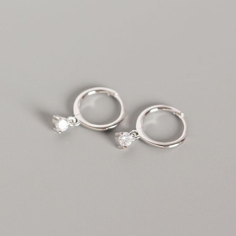 Fashion Silver Jewelry Sets 925 Sterling Silver Moon Star Snake Dangle Earring Huggie Earrings Gold Plated Hoop Earrings Women