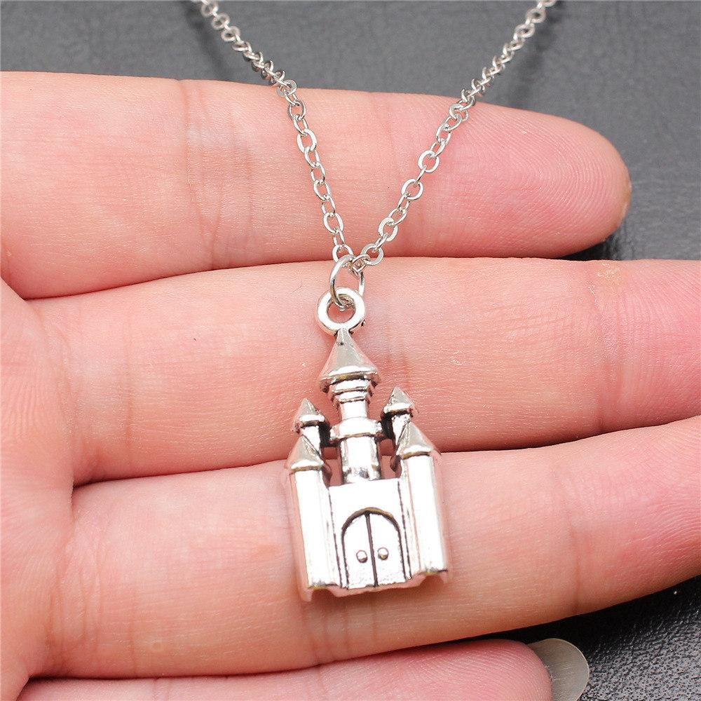 Halskette am Hals 43cm Kette Raumfahrt Reise Kinderschmuck Materialien QN066