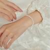 Dainashi 4-5mm Rice Shape Freshwater Pearl Bracelet for Women 16cm 18cm 20cm Adjustable 925 Sterling Silver Bracelet 2026 New
