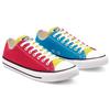 Converse Chuck Taylor All Star Low Top Canvas Sneakers Unisex Sneakers Blue Red Yellow 168535C