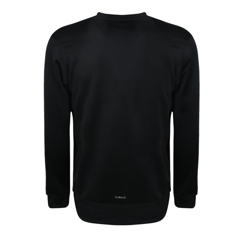 Adidas Pullover Sports Casual Knitted Sweatshirt Men Sweatshirt Black DN1449