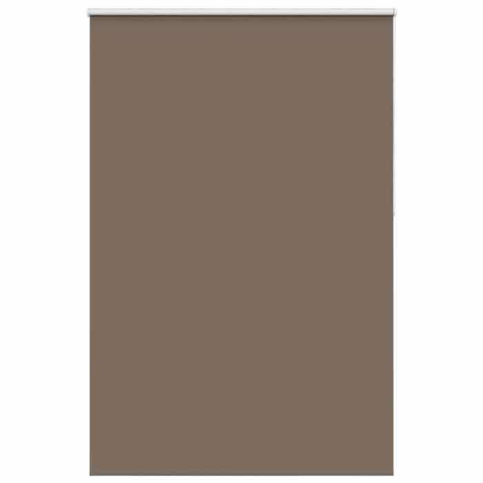 VidaXL Blackout Roller Blind Coffee 160x230cm Fabric Width, Day and Night Blind, Kitchen Blind, Blind 4011088