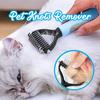 Pet Fur Knot Cutter Dog Grooming Shedding Rake Dog Cat Hair Removal Comb Pet Brush Grooming Tool Dog Supplies