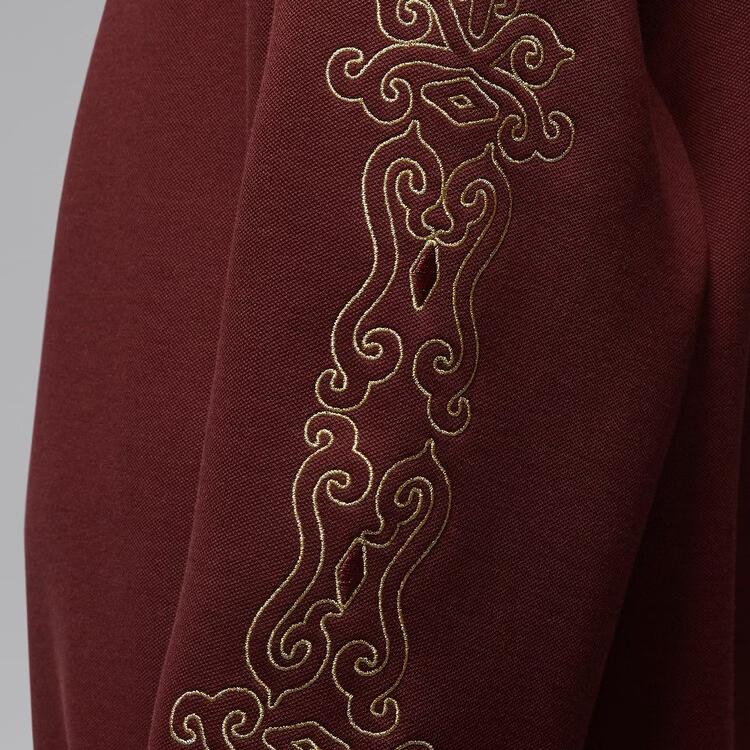 Jordan Sweatshirt FW25 Flight New Year Edition Crew Neck Pullover Knit Long Sleeve Kids Kids sweatshirts IR8375-644