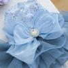 Fluffy Pet Princess Dress Cute Pet Costume Puppy Gown Cat Dog Wedding Dress  Birthday Party